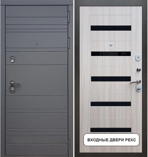 Входная Дверь Рекс  14 / СБ-14 (Сандал белый)