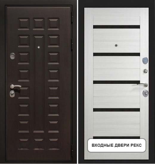 Входная Дверь Рекс  Премиум 3К СБ-14 (Лиственница беж)